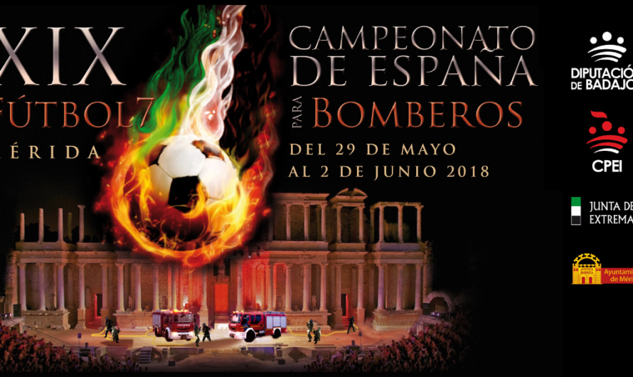 El XIX Campeonato de España de Fútbol 7 para Bomberos, en Mérida