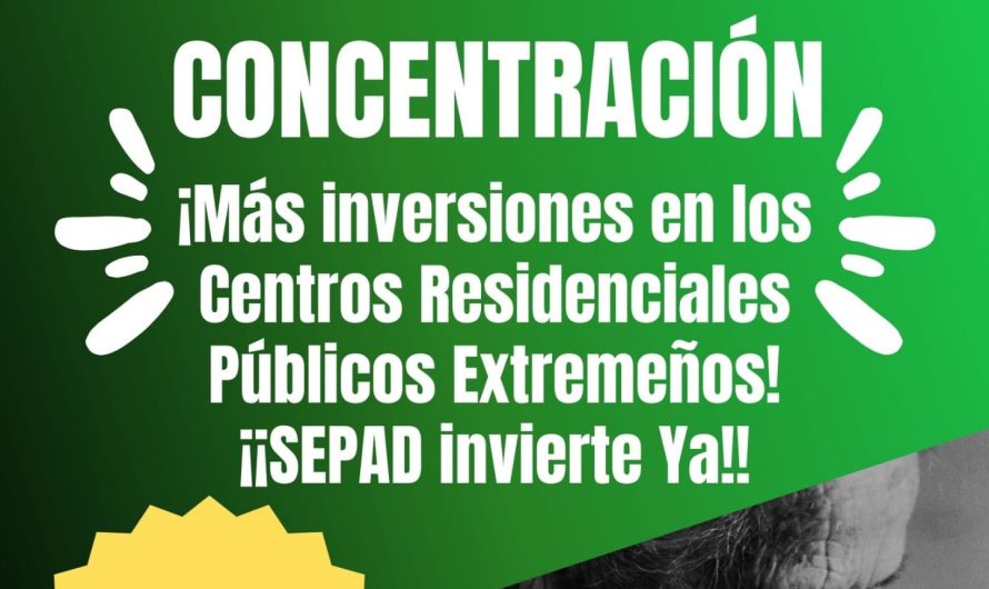 SIP apoya convocatoria Centros Mayores 100% públicos y más inversión Junta de Extremadura