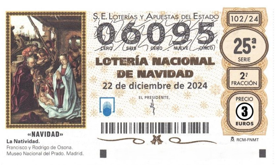 Lotería de Navidad 2024 para todos los afiliados del SIP